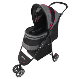 Petmate Gen7Pets Regal Plus Carriola Color Negro/Rojo para Perro y Gato, Unitalla Petmate Gen7Pets Regal Plus Carriola Color Negro/Rojo para Perro y Gato, Unitalla