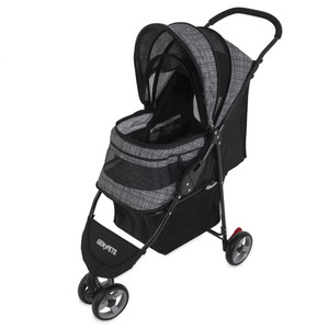 Petmate Gen7Pets Regal Plus Carriola Color Gris/Negro para Perro y Gato, Unitalla Petmate Gen7Pets Regal Plus Carriola Color Gris/Negro para Perro y Gato, Unitalla