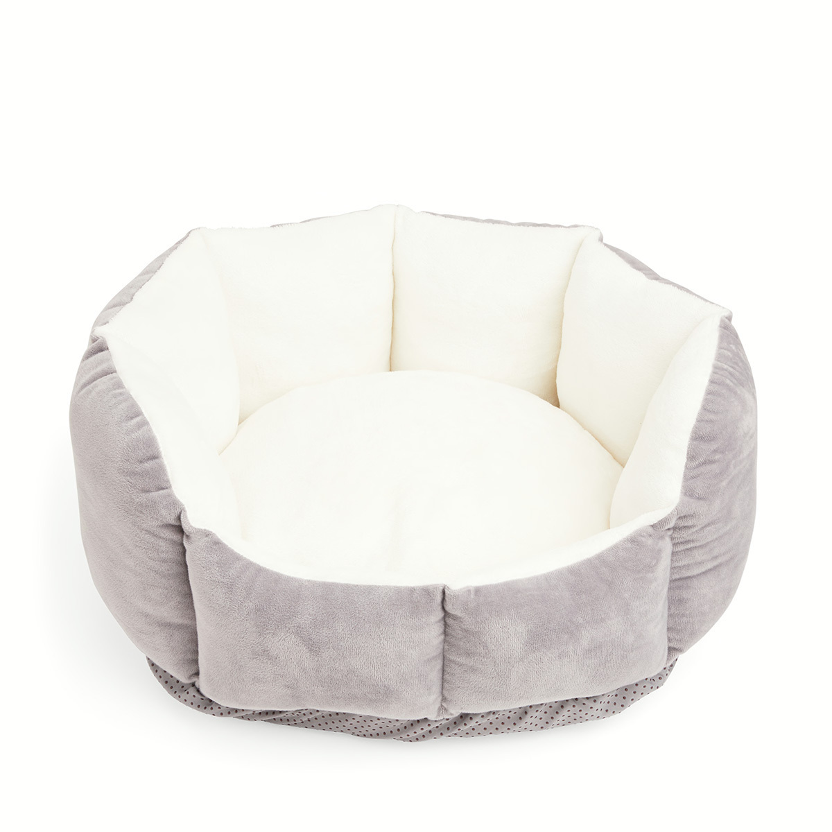 EveryYay Cama Circular Ortopédica con Infusión de Lavanda Calmante para Perro, X-Chico