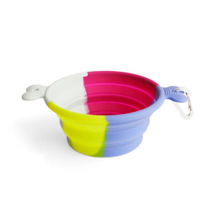 Youly Tazón Colapsable de Silicón MultiColor para Perro, 3 Tazas Youly Tazón Colapsable de Silicón MultiColor para Perro, 3 Tazas