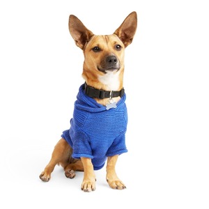 Youly Sudadera con Tejidos Color Azul para Perro, X-Grande Youly Sudadera con Tejidos Color Azul para Perro, X-Grande