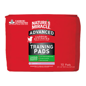 Nature's Miracle Advanced Tapetes Absorbentes con Carbón Activo para Perro, 10 Piezas Nature's Miracle Advanced Tapetes Absorbentes con Carbón Activo para Perro, 10 Piezas