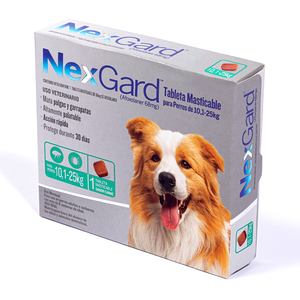 NexGard Antipulgas Desparasitante Externo para Perro, Grande