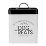 Amici Pet Contenedor de Metal Color Blanco Diseño Dog Treats para Premios para Perro, 2.7 kg Amici Pet Contenedor de Metal Color Blanco Diseño Dog Treats para Premios para Perro, 2.7 kg