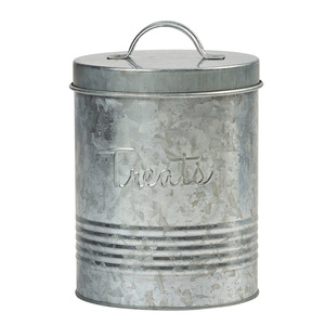 Amici Pet Contenedor de Metal Diseño Rústico Treats para Premios para Perro, 2 kg Amici Pet Contenedor de Metal Diseño Rústico Treats para Premios para Perro, 2 kg