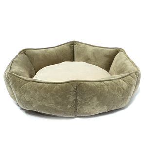 Kenwood & Co Cama Circular con Relleno Suave Diseño Geométrico para Perro, Chico Kenwood & Co Cama Circular con Relleno Suave Diseño Geométrico para Perro, Chico