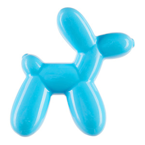 Bark Super Chewer Juguete de Goma Diseño Figura de Globo para Perro, Azul