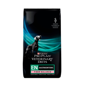Pro Plan Veterinary Diets EN Gastroenteric Fiber Balance Alimento Seco Gastrointestinal Fibra para Perro, 14.5 kg