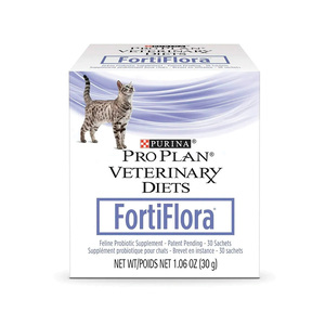 Pro Plan Veterinary Diets Fortiflora Feline Suplemento de Probióticos Vivos para Gato, 30 g