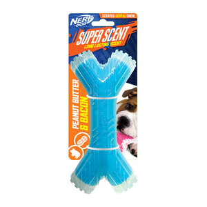 Nerf Dog Super Scent Juguete Dental Diseño Stick con Centro Sólido con Esencia para Perro, 20 cm Nerf Dog Super Scent Juguete Dental Diseño Stick con Centro Sólido con Esencia para Perro, 20 cm
