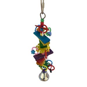 A&E Happy Beaks Juguete para Ave Cuentas y Bloques de Madera A&E Happy Beaks Juguete para Ave Cuentas y Bloques de Madera