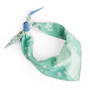 Youly Spring Bandana Reversible Color Verde, X-Chico / Chico