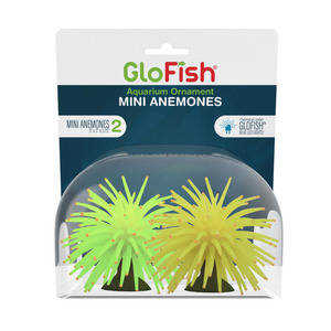 Glofish Decoración Anemona para Peces, Mini Glofish Decoración Anemona para Peces, Mini