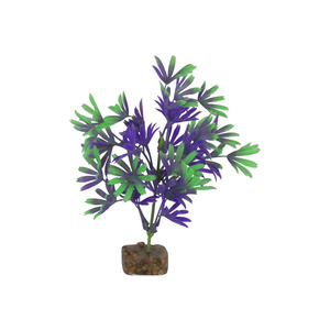 Glofish Decoración Planta Morada-Verde para Peces, Mediano Glofish Decoración Planta Morada-Verde para Peces, Mediano