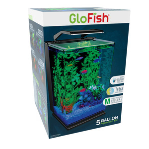 Glofish Acuario Glo de Escritorio, 18.2 L