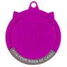Petmate Tapa de Plástico para Latas con Diseño Cara de Gato para Gato, Rosa Petmate Tapa de Plástico para Latas con Diseño Cara de Gato para Gato, Rosa