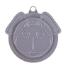 Petmate Tapa de Silicón para Latas Diseño Cara de Perro para Perro, Gris Petmate Tapa de Silicón para Latas Diseño Cara de Perro para Perro, Gris