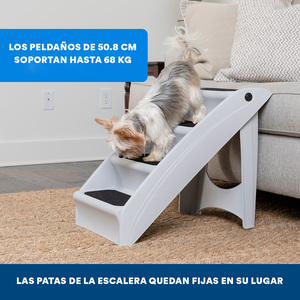 Petsafe CozyUp Escalera de Plástico Portátil y Plegable para Perro, 4 Peldaños