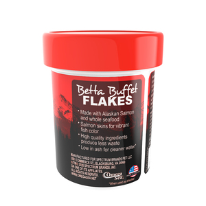 Omega One Betta Flakes Alimento para Peces Betta, 7 g
