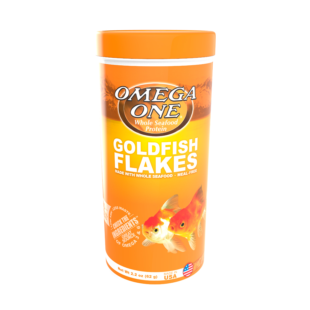 Omega One Goldfish Flakes Alimento para Peces Dorados, 62 g