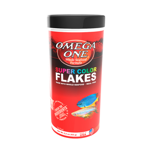 Omega One Super Color Alimento en Flakes para Peces Tropicales, 62 g Omega One Super Color Alimento en Flakes para Peces Tropicales, 62 g