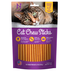 N-Bone Premios Dentales con Diseño de Stick con Receta Pollo para Gato, 106 g N-Bone Premios Dentales con Diseño de Stick con Receta Pollo para Gato, 106 g