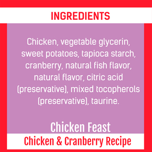 Get Naked Biteables Premios Funcionales Salud Digestiva Receta Pollo y Mariscos para Gato, 85 g