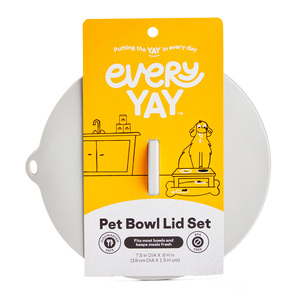 EveryYay Set de 2 Tapas de Silicón para Tazones de Perro, Chico EveryYay Set de 2 Tapas de Silicón para Tazones de Perro, Chico