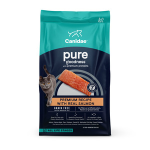 Canidae Pure Alimento Seco Natural para Gato Todas las Etapas de Vida Receta Salmón, 4.5 kg Canidae Pure Alimento Seco Natural para Gato Todas las Etapas de Vida Receta Salmón, 4.5 kg