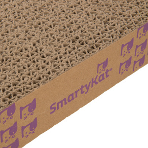 SmartyKat Scratch Up+ Rascador Colgante de Cartón con Infusión de Catnip para Gato, Grande