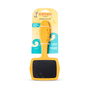Burt's Bees Carda Ecológica Puntas con Goma para Cachorros y Perros Adultos, Chico Burt's Bees Carda Ecológica Puntas con Goma para Cachorros y Perros Adultos, Chico