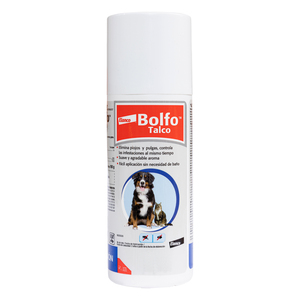 Bayer Bolfo Talco Antipulgas para Perro y Gato, 100 g