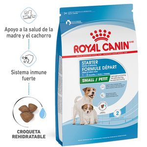 Royal Canin Small Starter Mother & BabyDog Alimento Seco para Gestación/ Lactancia o Destete para Perro, 1.14 kg