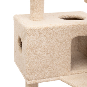 You & Me Mueble para Gato Tipo Árbol de 7 Niveles con Juguete y Rascador de Cartón