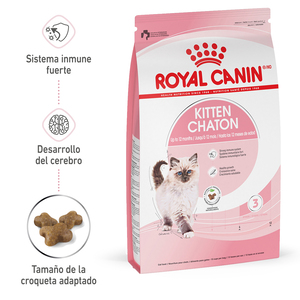Royal Canin Kitten Alimento Seco para Gatito Receta Pollo, 3.1 kg
