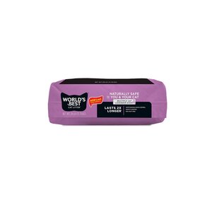 World's Best Lavender Scent Arena Natural Aglutinante Fragancia de Lavanda para Hogares Multigato, 12.7 kg