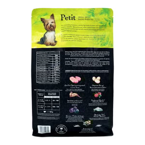 Natural Gourmet Alimento Natural para Perro Adulto Raza Pequeña Receta Carne y Frutos del Bosque, 7.5 kg