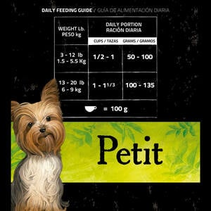 Natural Gourmet Alimento Natural para Perro Adulto Raza Pequeña Receta Carne y Frutos del Bosque, 7.5 kg