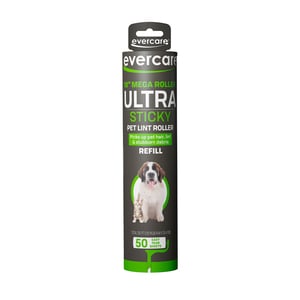Evercare Repuesto Rodillo Superficie para Perro, 50 Hojas Evercare Repuesto Rodillo Superficie para Perro, 50 Hojas