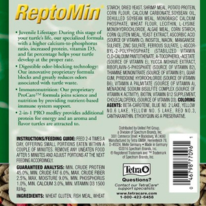 Tetra Reptomin Alimento para Tortuga Juvenil, 340 g