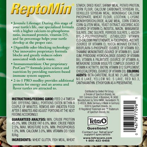 Tetra Reptomin Alimento para Tortuga Juvenil, 340 g