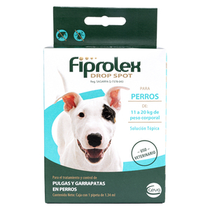 Fiprolex Pipeta Antipulgas para Perro de 11 a 20 kg Fiprolex Pipeta Antipulgas para Perro de 11 a 20 kg