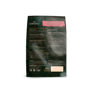 Lideratto Alimento Natural para Cachorro Raza Pequeña Receta Pollo y Salmón, 8 kg
