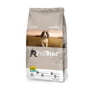 FullTrust Alimento para Perro Cachorro Raza Mediana/Grande Receta Pollo y Res, 20 kg