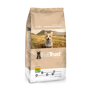 FullTrust Alimento para Perro Cachorro Raza Pequeña Receta Pollo y Res, 8 kg