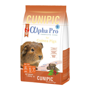 Cunipic Alpha Pro Alimento Completo para Cuyo Todas las Edades, 1.7 kg Cunipic Alpha Pro Alimento Completo para Cuyo Todas las Edades, 1.7 kg