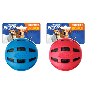 Nerf Dog Pelota Soccer Crunch para Perro, Chico