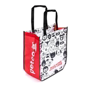 Petco Doodle Print Bolsa Reutilizable Multipropósito Diseño Garabatos para Perro, MultiColor Petco Doodle Print Bolsa Reutilizable Multipropósito Diseño Garabatos para Perro, MultiColor