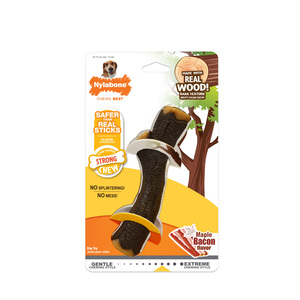 Nylabone Strong Chew Juguete Masticable Diseño Varita Sabor Tocino y Maple para Perro, Mediano Nylabone Strong Chew Juguete Masticable Diseño Varita Sabor Tocino y Maple para Perro, Mediano