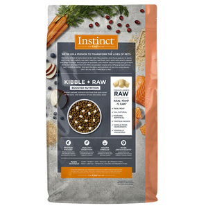 Instinct Raw Boost Alimento Natural para Perro Todas las Etapas de Vida Receta Salmón y Arroz, 9.07 kg